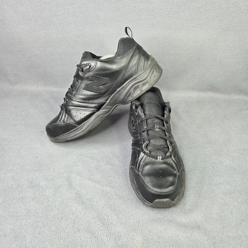 New Balance 623v2 Mens 11 4E Extra Wide Black Leather Training Shoes MX623AB2
